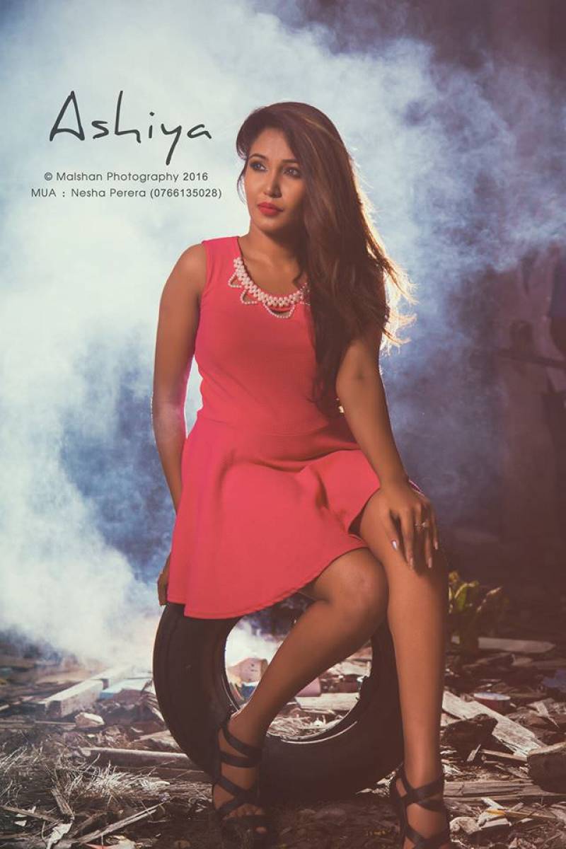 Ashiya Dissanayake In Pink Mini Dress Ashiya Dissanayake In Pink Mini Dress