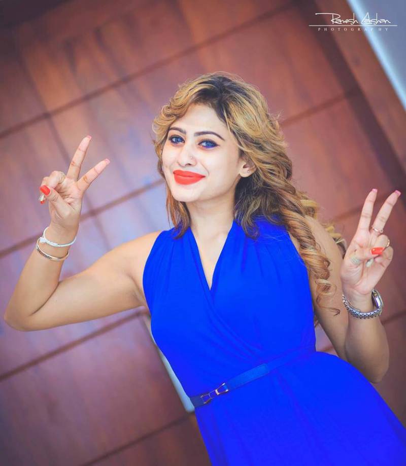 Piumi Hansamali Blue Teasing Casual Piumi Hansamali Blue Teasing Casual