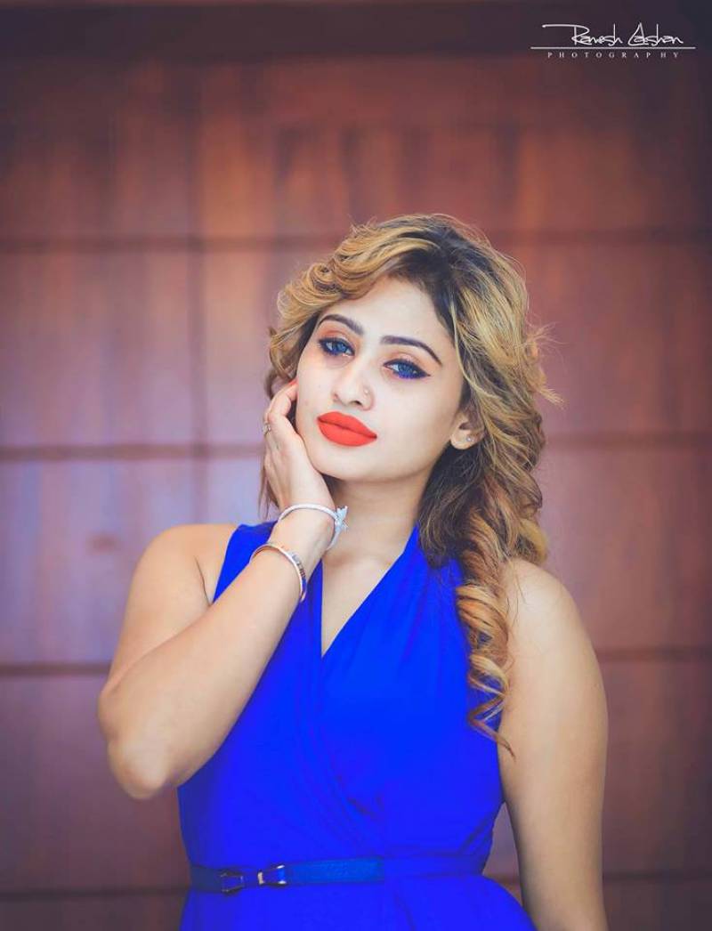 Piumi Hansamali Blue Teasing Casual Piumi Hansamali Blue Teasing Casual
