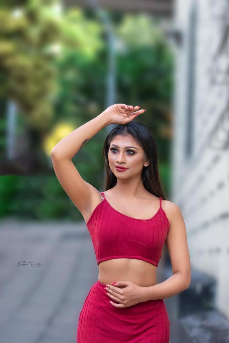 Pooja Vindy Red Dress Pooja Vindy Red Dress