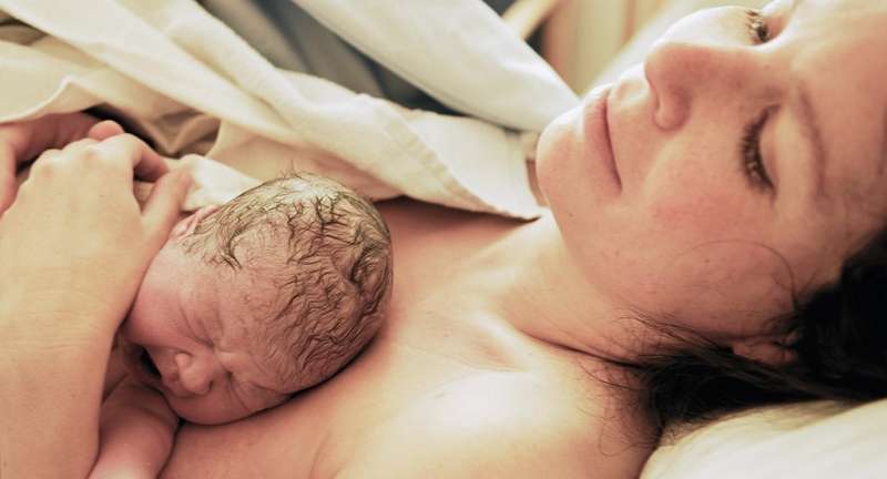 after birth mom and baby