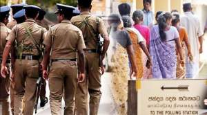 පුංචි ඡන්දයේ ආරක්ෂාව වෙනුවෙන් පොලීසියේ 68,000ක් සීරුවෙන්